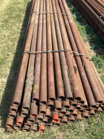 One banded bundle of 10&rsquo;6&rdquo; steel pipe