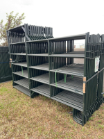 Package of (2) 9&rsquo;6&rdquo; panels with walk-through gates