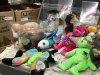 LARGE BOX OF ORIGINAL BEANIE BABIES - INCLUDES PLATINUM MEMBERSHIP BEAR - 5