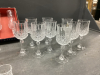 (2) BOXES W/ CRYSTAL STEMWARE - 3