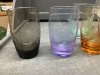 (2) BOXES W/ DRINKING GLASSES & ICE BUCKET, OLYMPIC GLASSES - 2