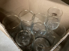 (2) BOXES W/ DRINKING GLASSES & ICE BUCKET, OLYMPIC GLASSES - 4