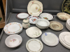 BOX OF MISC DISHES, CREAM & SUGAR - 2