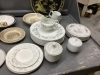 BOX OF MISC DISHES, CREAM & SUGAR - 3
