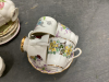 COLLECTION OF (11) TEA CUPS & SAUCERS AND ONE SUGAR BOWL.... - 2