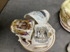COLLECTION OF (11) TEA CUPS & SAUCERS AND ONE SUGAR BOWL.... - 4