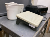 HONEYWELL HUMIDIFIER, CANON PRINTER, DESK FOOT REST - 3
