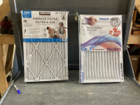 2 DIFFERENT FURNACE FILTERS