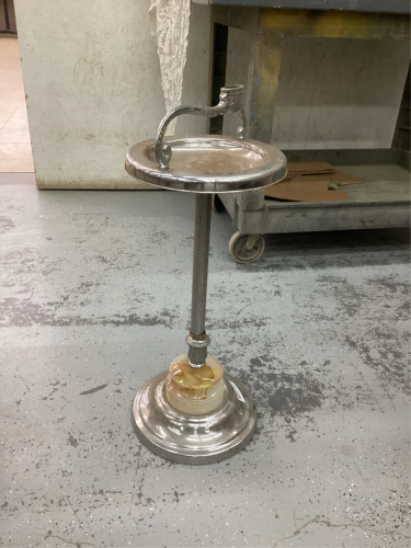ANTIQUE STAND ASHTRAY