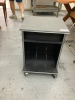 SMALL ROLLING SHELF/LP RACK