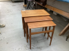 SET OF (3) NESTING TABLES - 2