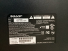SHARP AQUOS 42" FLAT SCREEN TV W/ REMOTE ON STAND - 2