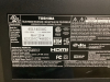 TOSHIBA 40" FLAT SCREEN TV W/ REMOTE ON STAND - 3