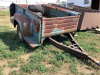 MERCURY STEP SIDE TRUCK BOX TRAILER WITH ORIGINAL END GATE