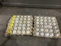 2 FLATS GOLF BALLS