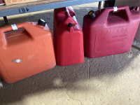 SHELF #18 - JERRY CANS