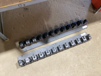 SHELF #15 - 2 YARD TOOL HANGERS