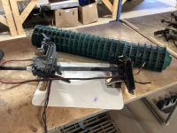 SHELF #11 - TROLLING MOTOR (PARTS) , PLASTIC FENCE