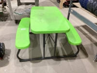 SHELF #3 - LIFETIME FOLDING KID&rsquo;S PICNIC TABLE