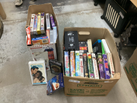 (2) BOXES VHS