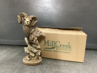 MILLCREEK STUDIOS BIGHORN SHEEP ORNAMENT PIECE - BY PELTZER