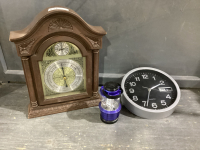 BAROMETER & CLOCK & MINI LANTERN