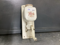 ANTIQUE PEDE COFFEE BEAN GRINDER