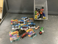SMALL CONTAINER OF DINKY TOYS - SOME NEW