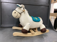 PLIUSH ROCKING HORSE