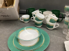 BOX & BUCKET OF DISHWARE - 3