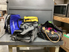 LAUNDRY HAMPER OF DUFFEL BAGS AND INSULATED LUNCH/COOLER BAGS