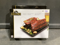 RIB RACK & ROASTING PAN - GRILL PRO