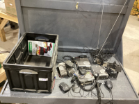 INSTACRATE W/2 WAY RADIOS, ANTENNA,