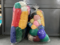(2) BAGS OF YARN