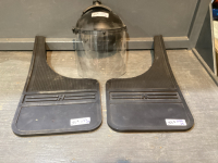 FACE SHIELD AND HUSKEY MUD FLAPS