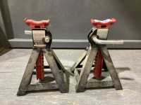(2) MOTOMASTER JACK STANDS - 3 TON