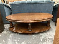 OVAL COFFEE TABLE