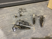 BOX W/ CHROME HINGES + LATCHES FOR HEAVY DUTY USE