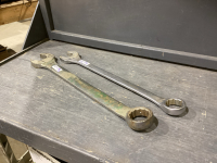 (2) LARGE WRENCHES