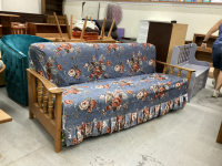 SOFA W/ REMOVEABLE FLORAL SLIP COVER