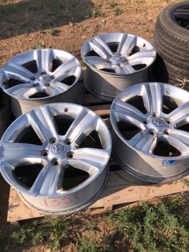 Set of Dodge chrome rims