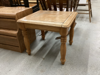 WOOD END TABE