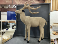 YARN/ROPE WRAPPED STAG
