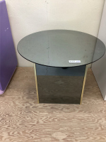 GLASS END TABLE