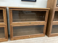 2-DRAWER BARRISTER BOOKCASE