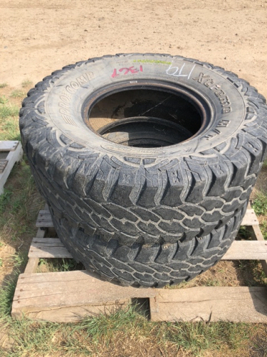 Two truck tires