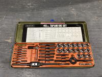 10 PC COMBINATION TAP & DIE SET