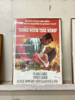 FRAMED GONE WITH THE WIND MOVIE POSTER