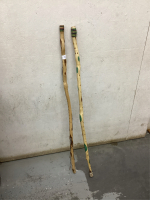 (2) WALKING STICKS