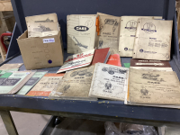 BOX OF MISC SERVICE MANUALS